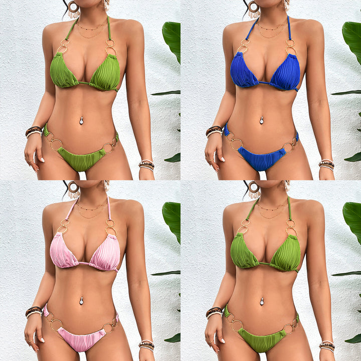 Dame bikini sæt med moderne ringe Stilla