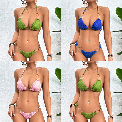 Dame bikini sæt med moderne ringe Stilla