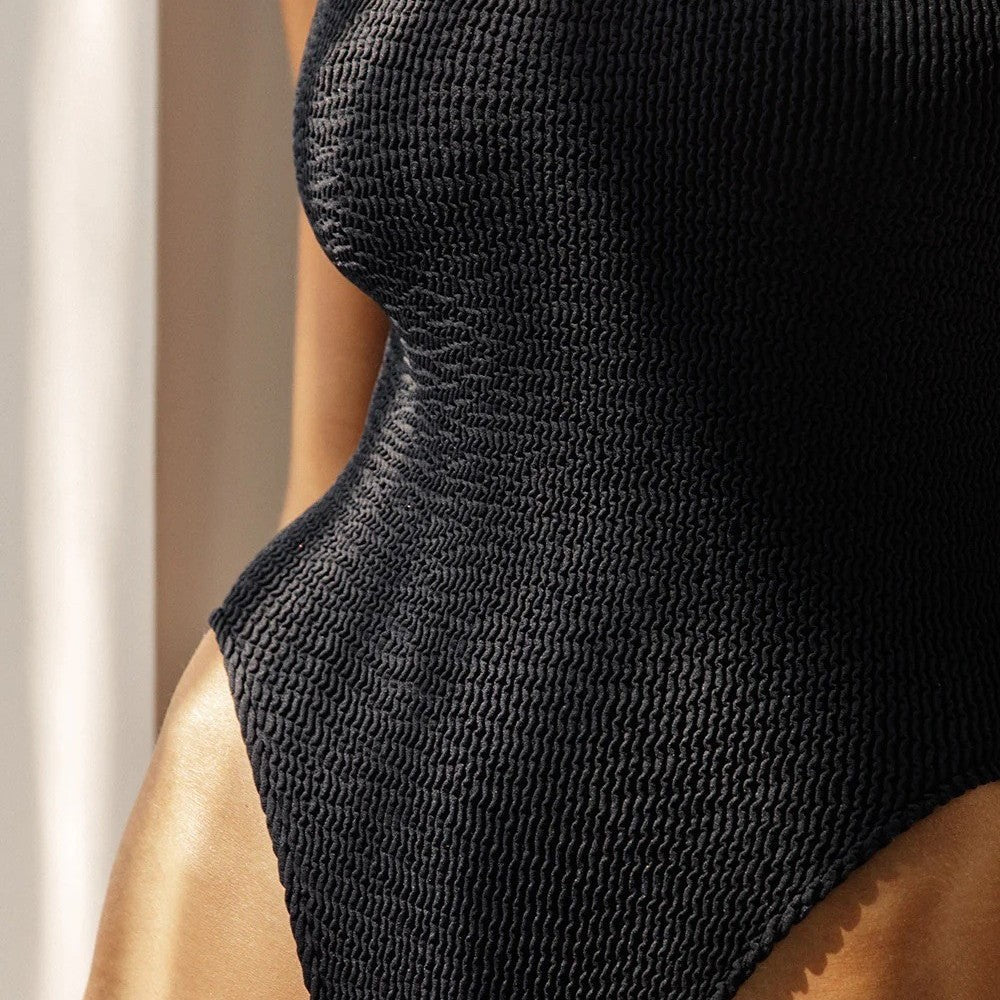 Dame Højskåret Heldragt med struktureret Stof Stilla