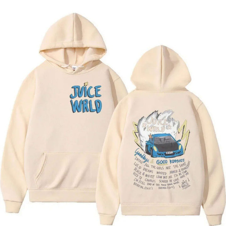 Kvinders hoodie med kreativ grafisk design og komfortabel pasform Skovae