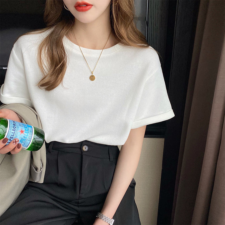 Dame Casual Comfort Tee Stilla