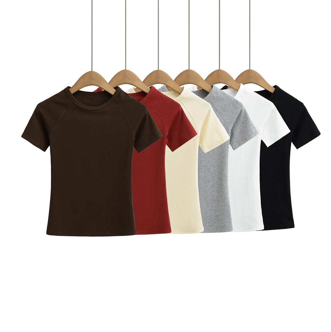 Dame Sporty Kortærmet T-shirt med afslappet snit og åndbart materiale Stilla