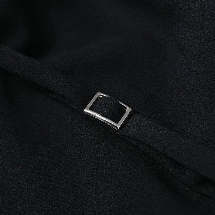 Dame elegant halterneck top med raffineret knude-detalje Skovae