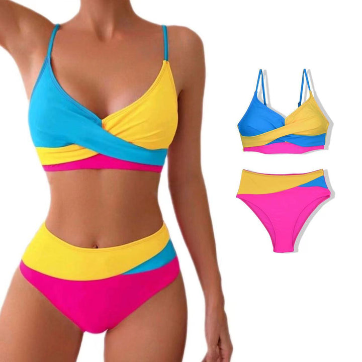 Damer Farverigt mønstrede sport-bikini Skovae