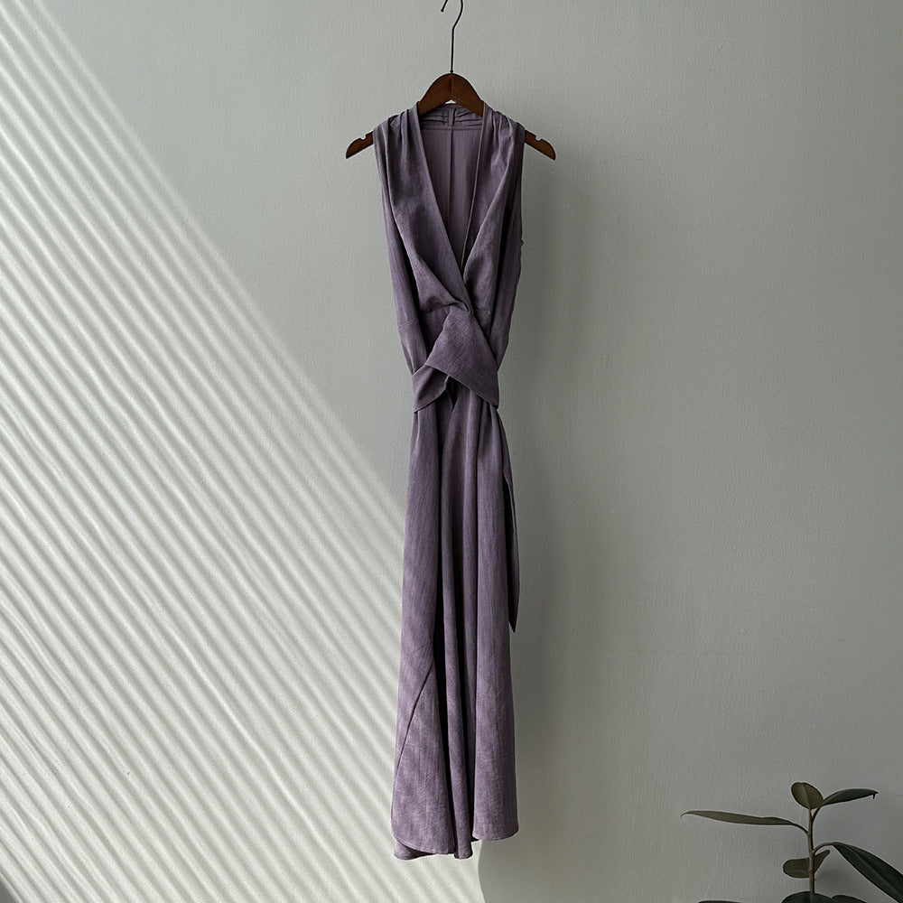 Dame wrap kjole Stilla