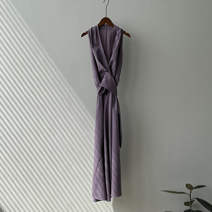 Dame wrap kjole Stilla