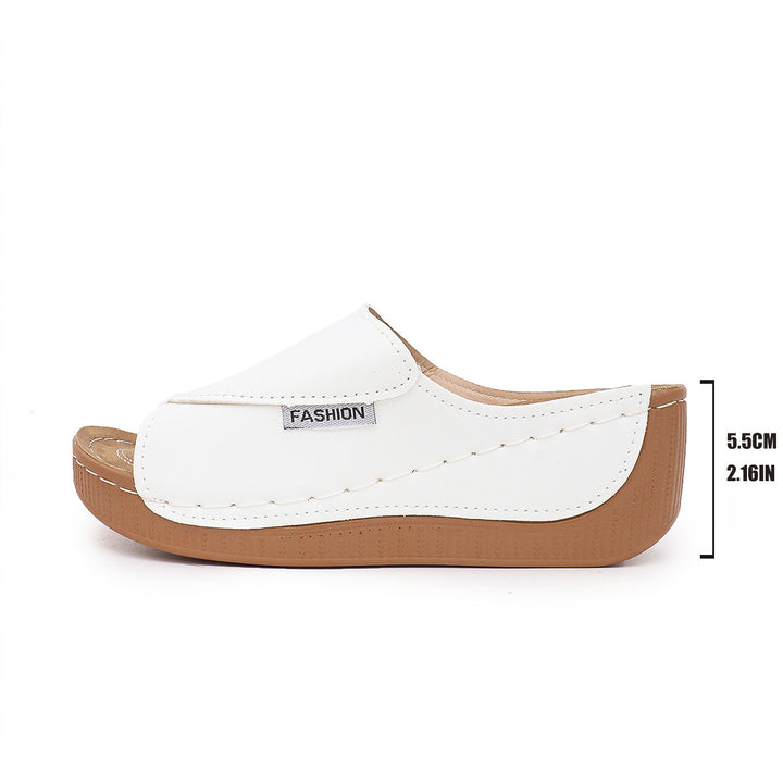 Dame Komfortable Slip-On Pantoletten med ergonomisk fodseng Stilla