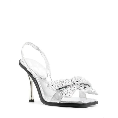 Femme Stylish Strass-dekoreret Slingback-hæle Stilla