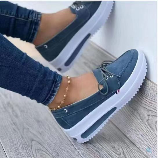 Dame fritids-sneakers med elastisk sål og moderigtigt design Stilla