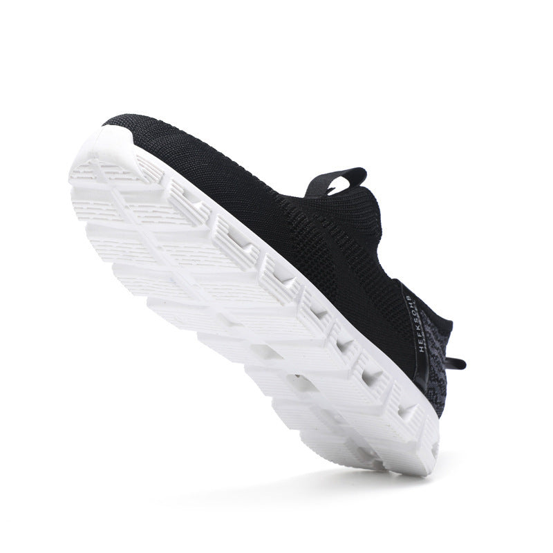 Dame Komfortable Slip-On Sneakers med åndbart strikmateriale Stilla