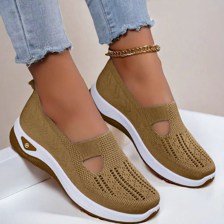 Dame Komfortable Slip-On Sneakers Stilla