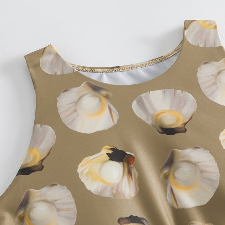Dame Crop-top med stilfuld knude-design Skovae