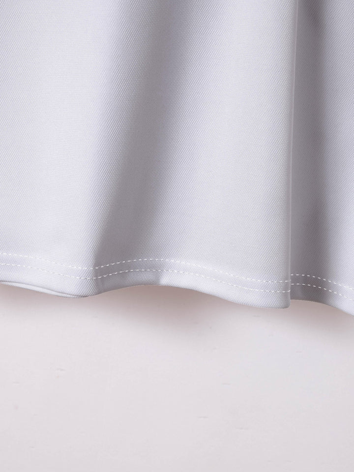 Herre Poloshirt med elegante kontrastdetaljer og åndbar materialeteknologi Stilla