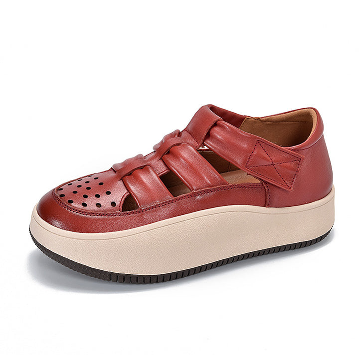 Dame Sneakers med åndbart overmateriale og komfort-plateausål Stilla