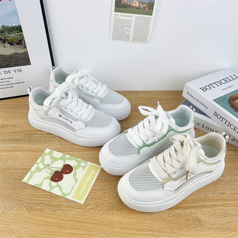Dame Sporty Sneakers med åndbart overmateriale og komfortabel dæmpningsteknologi Stilla