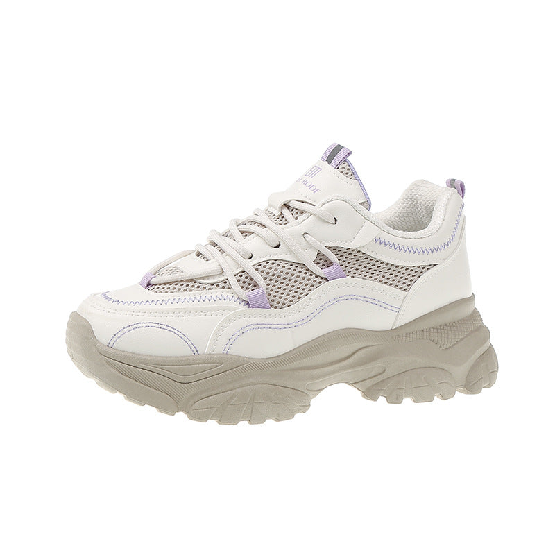 Dame sneakers i sporty design med åndbart mesh-øvermateriale Stilla