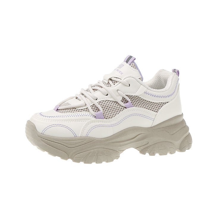 Dame sneakers i sporty design med åndbart mesh-øvermateriale Stilla