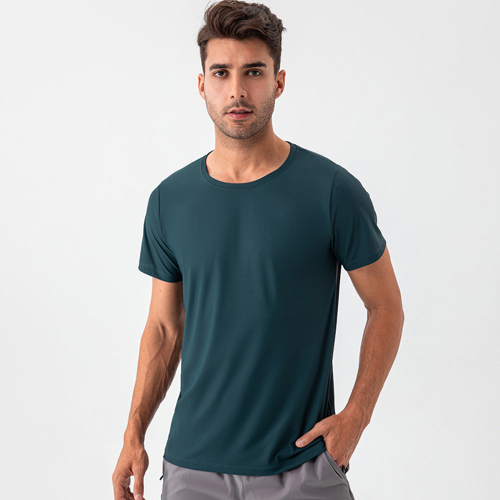 Herrer Sportslig Basketball T-Shirt med åndbare materialer og komfortabel pasform Stilla