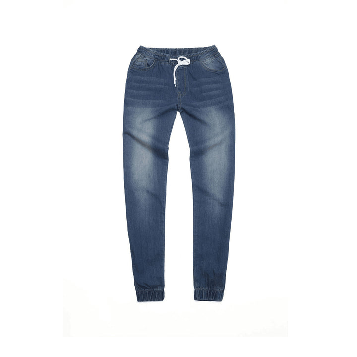Dame Sporty Denim Joggingbukser Skovae