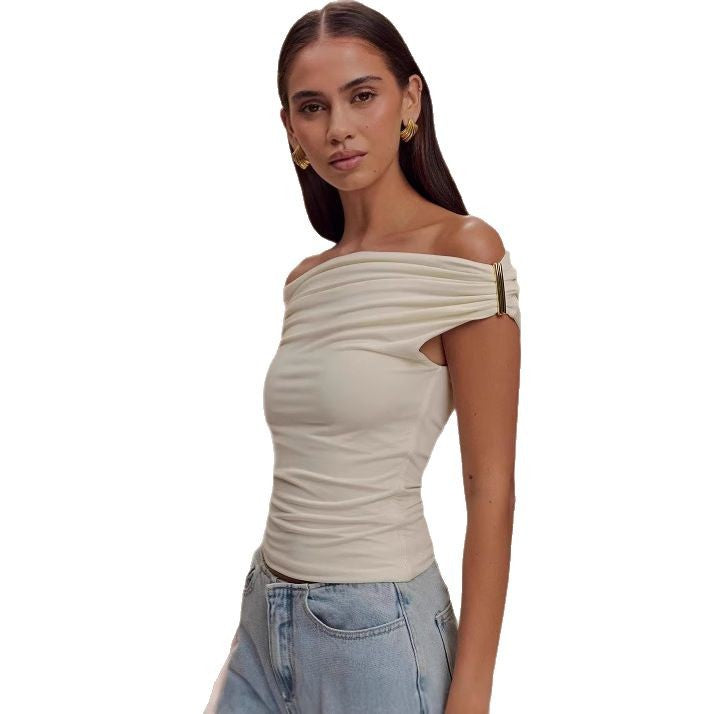 Femme Off-Shoulder Ruffle Top Stilla