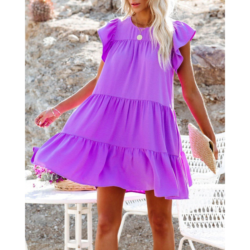 Dame Rynkeskjorte Sommer Stilla