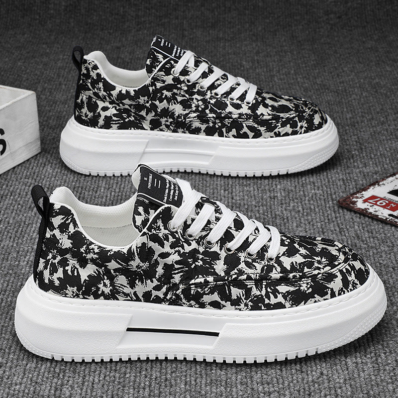 Femme Grafiktryk Chunky Sål Sneakers Stilla