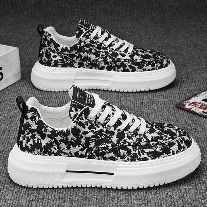Femme Grafiktryk Chunky Sål Sneakers Stilla