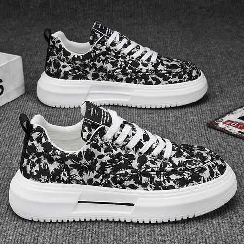Femme Grafiktryk Chunky Sål Sneakers Stilla
