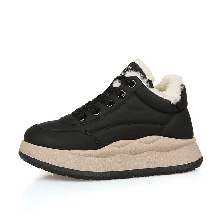 Dame Vinter Sneakers med varm Foring og skridsikker Såle Stilla