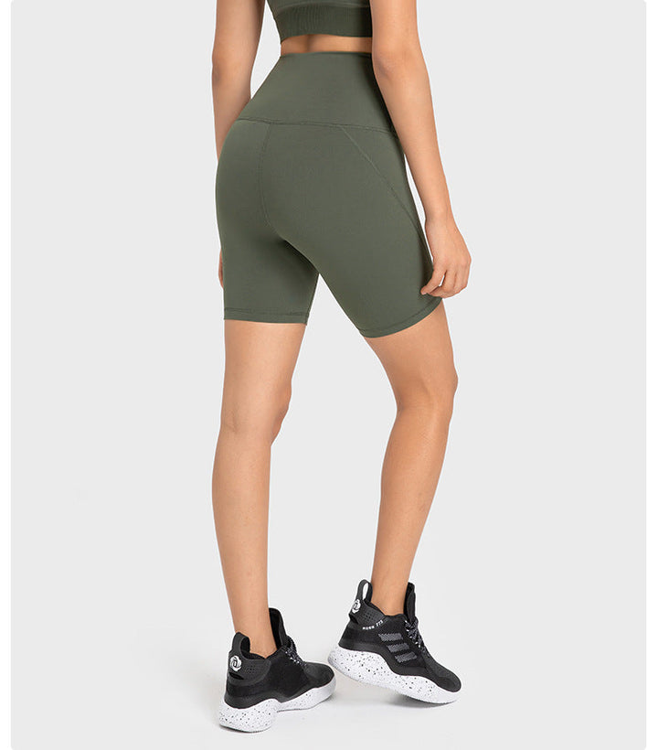 Stilla | Peach Hip Høj Talje Slankende Yoga Motion Shorts