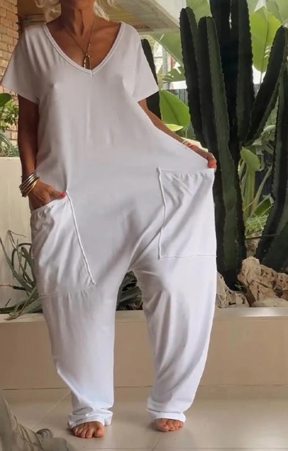 Dame komfortabel jumpsuit Stilla