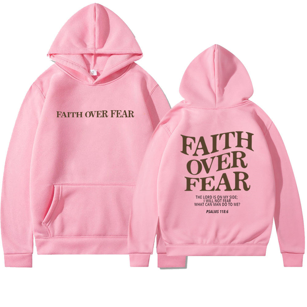 Dame hoodie med inspirerende tekst og høj kvalitet håndværk Skovae