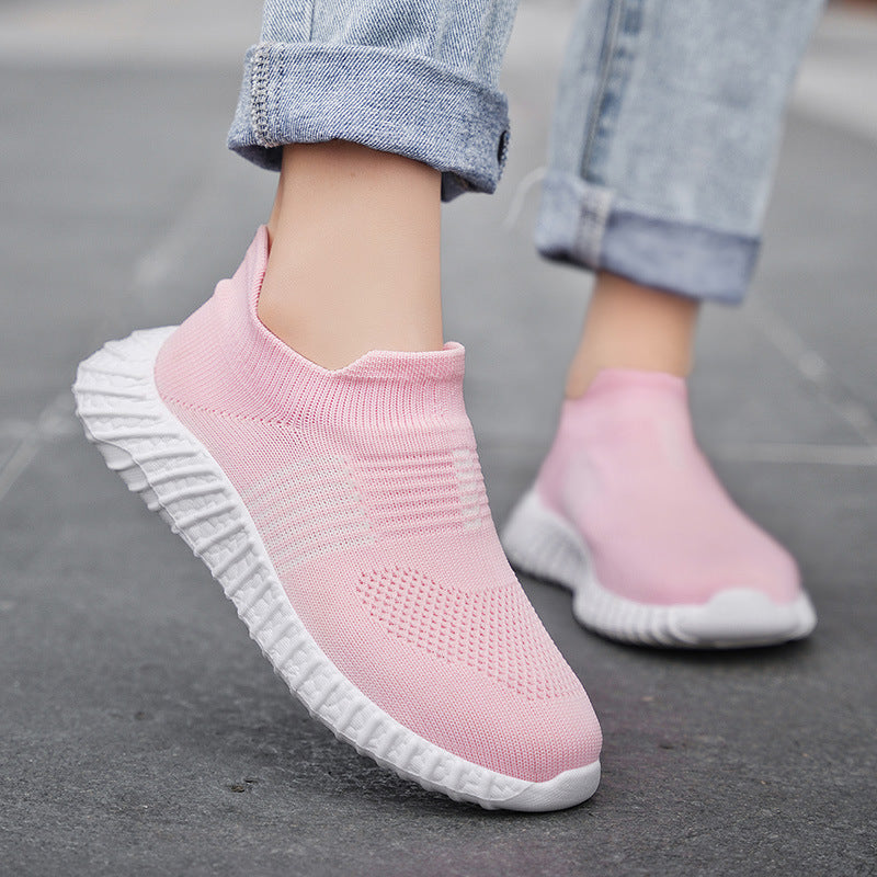 Herrer Slip-On Striksport Sneakers Stilla