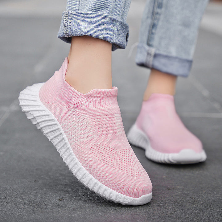Herrer Slip-On Striksport Sneakers Stilla