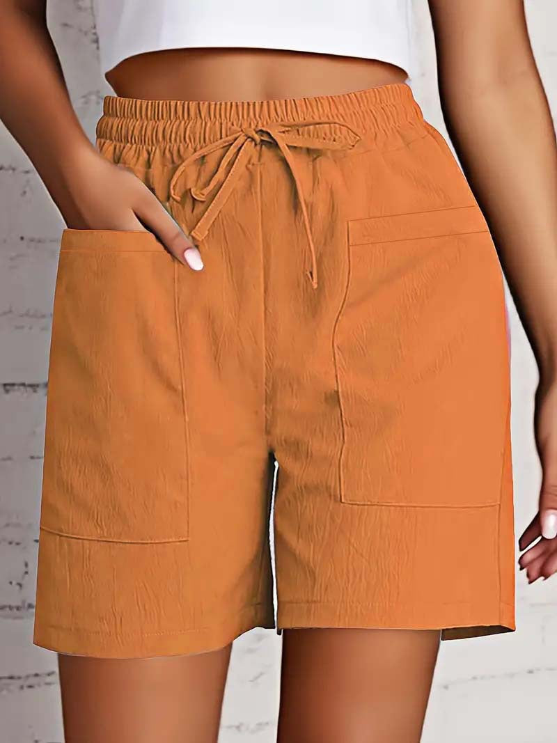 Dame Sportslig Komfort Shorts Stilla