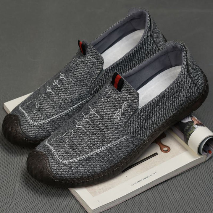 Herrer Behagelige Slip-On Fritidssko med fleksibelt Overmateriale og skridsikker Såle Stilla
