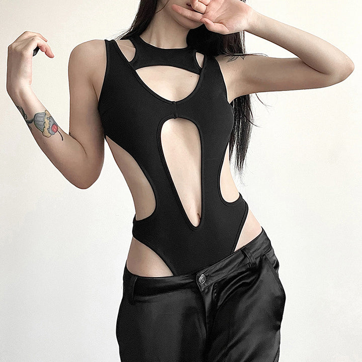 Dame Sporty Cut-Out Badedragt Stilla