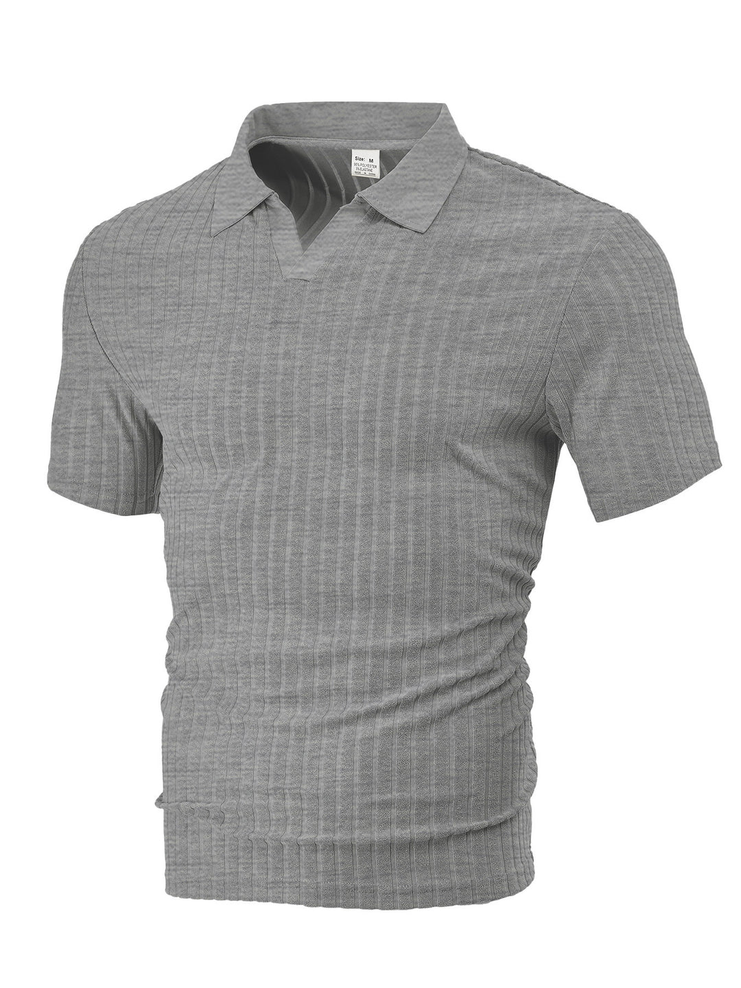 Herrer kortærmet polo shirt lavet af åndbart strukturmateriale Stilla