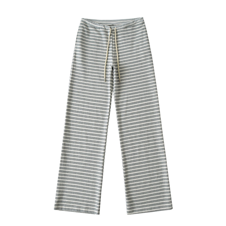 Dame leggings med stribet design og elastisk linning Stilla