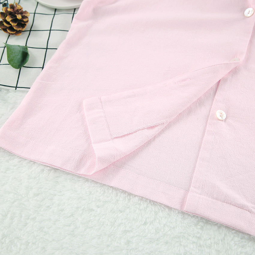 Damepyjamasæt med elegante ruffle-detaljer og afslappet pasform Stilla