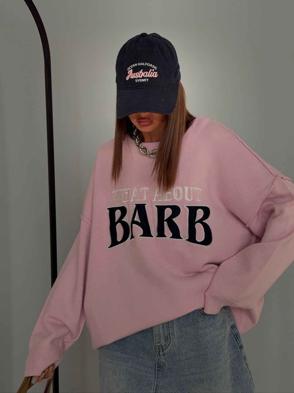 Kvinder sweatshirt med kreativt tekst og afslappet pasform Stilla
