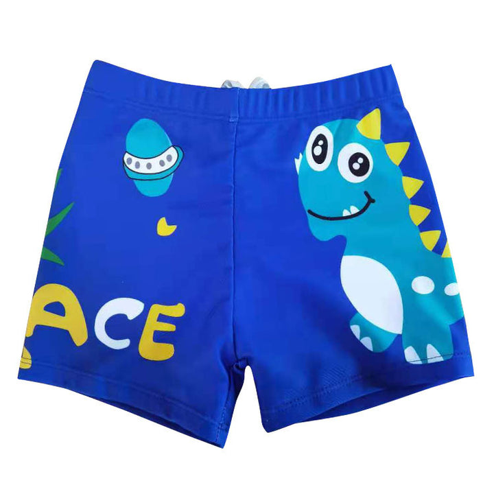 Drengernes bad shorts med maritimt motiv Skovae