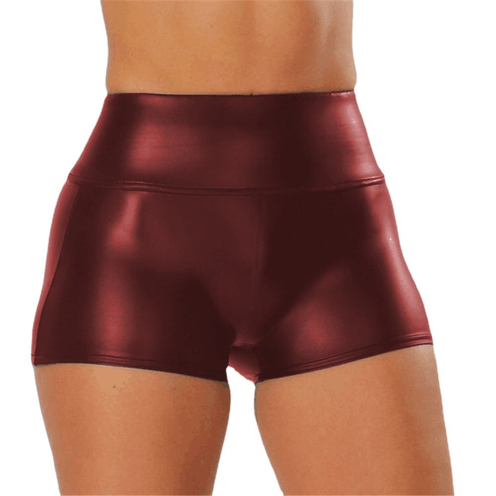 Dame Høj Talje Skinnende Sportshorts Stilla