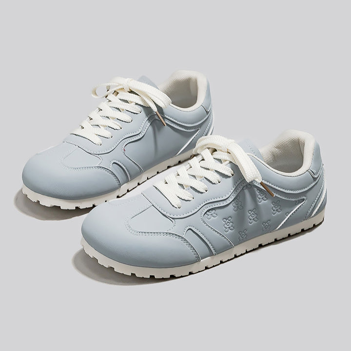 Dame Sneakers i sporty-elegant design med blomster mønster og skridsikker sål Stilla
