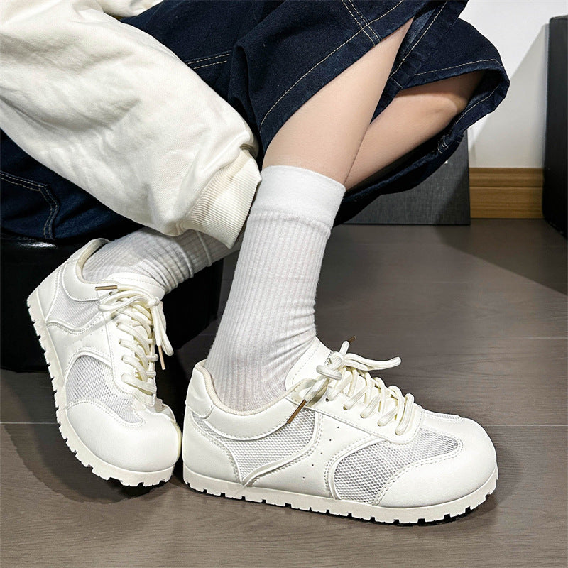 Dame Sporty Sneakers med åndbart mesh-overflade og stødabsorberende sål Stilla