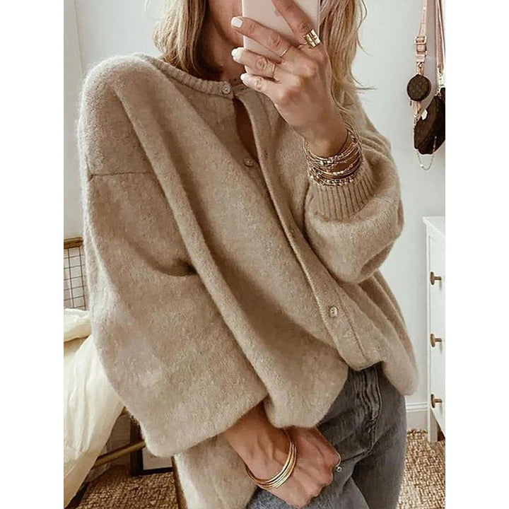 Stilla | Elegant Langærmet Strikcardigan