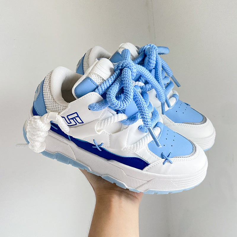 Dame Premium Sport Sneakers med sømløs mesh-overflade og innovativ snørresystem Stilla