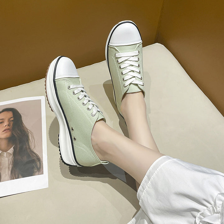 Dame Behagelige Sneakers med elegant Gummisål Stilla