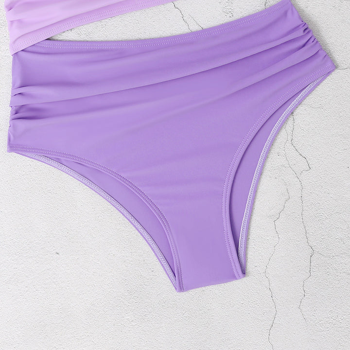 Dame bikini-sæt med glitrende top og modigt indpakningsdesign Stilla