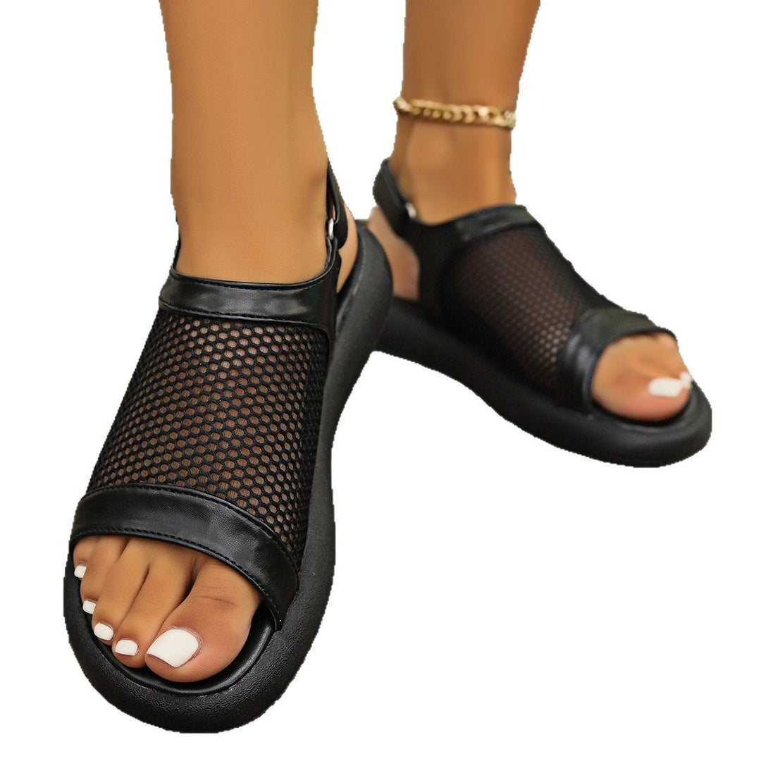 Dame Mesh-sandaler med skridsikker sål og justerbar rem Stilla